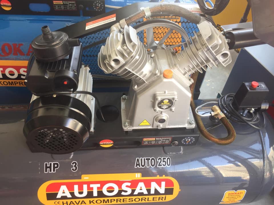 250 lt Kompresör